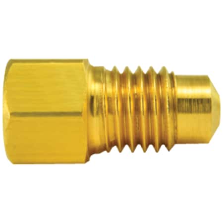 Adapter, Brass, Female(M10x1.0 Invtd), Male(M11x1.5 Bubble), 100/box